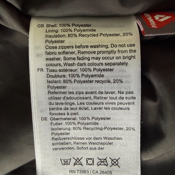 Helly Hansen for Seabourn PolarShield Puffer Winter Insulator Jacket Gray - 3XL - Picture 11 of 11